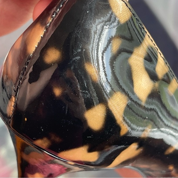 Ann Taylor Mila Tortoiseshell Print Pumps Size 6 - Picture 13 of 16